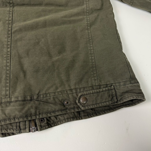 Levi’s Cotton Shell Military Style Moto Field Jacket NWT New - Picture 10 of 10